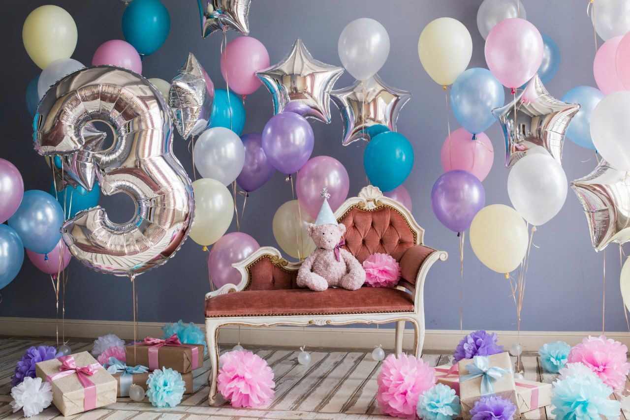 идеи с шарами на день рождения