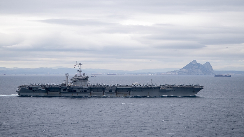 Американский авианосец &laquo;Гарри Трумэн&raquo; вошел в Средиземное море